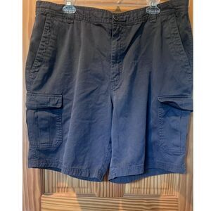 Columbia Sportswear Men's Cotton Cargo Shorts - Charcoal Grey - Size 40W